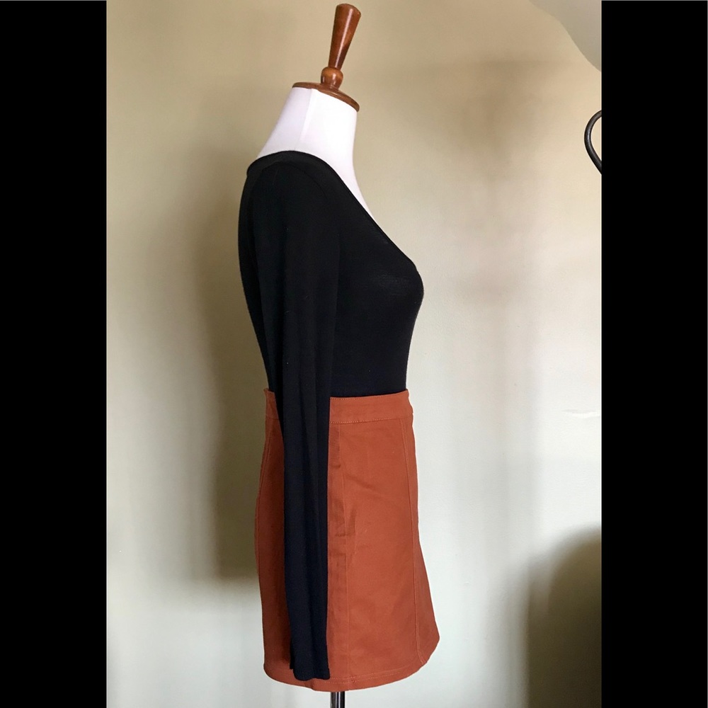 NWT Button Down Mini Skirt - Picture 3 of 5